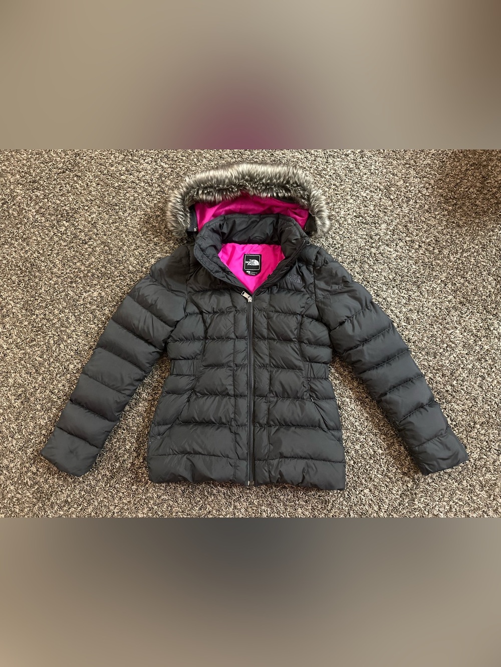 The North Face Women's Gotham Jacket - matte black - size small
